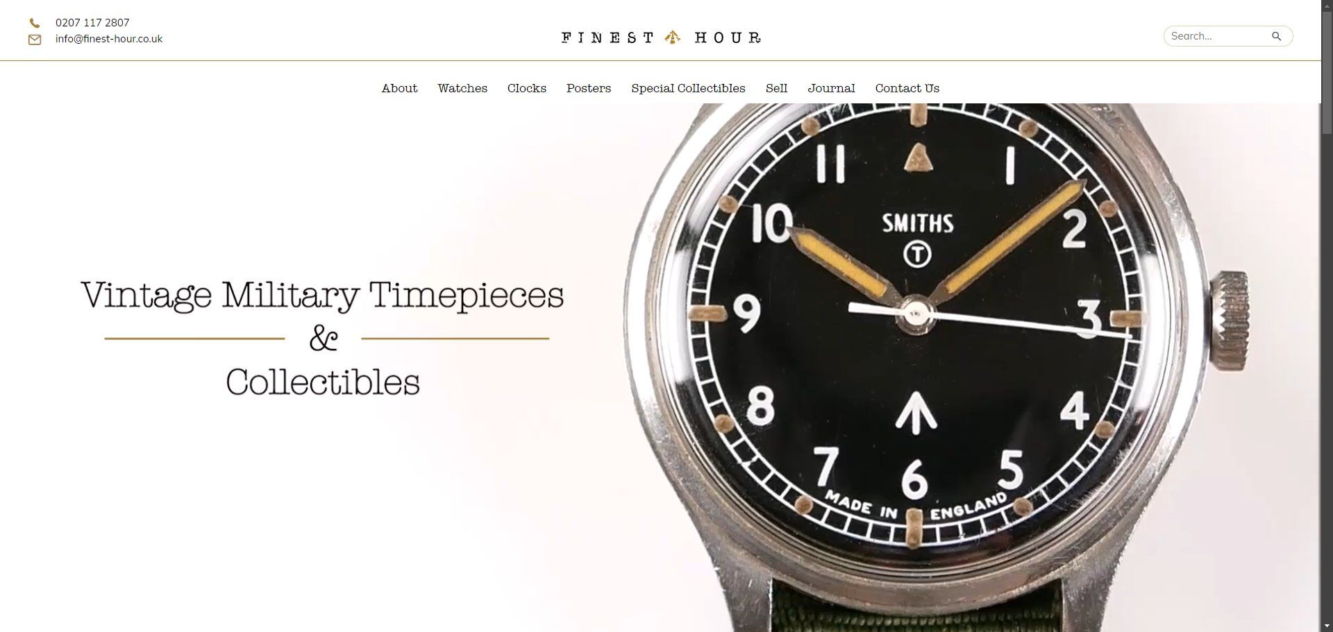 finest hour video homepage