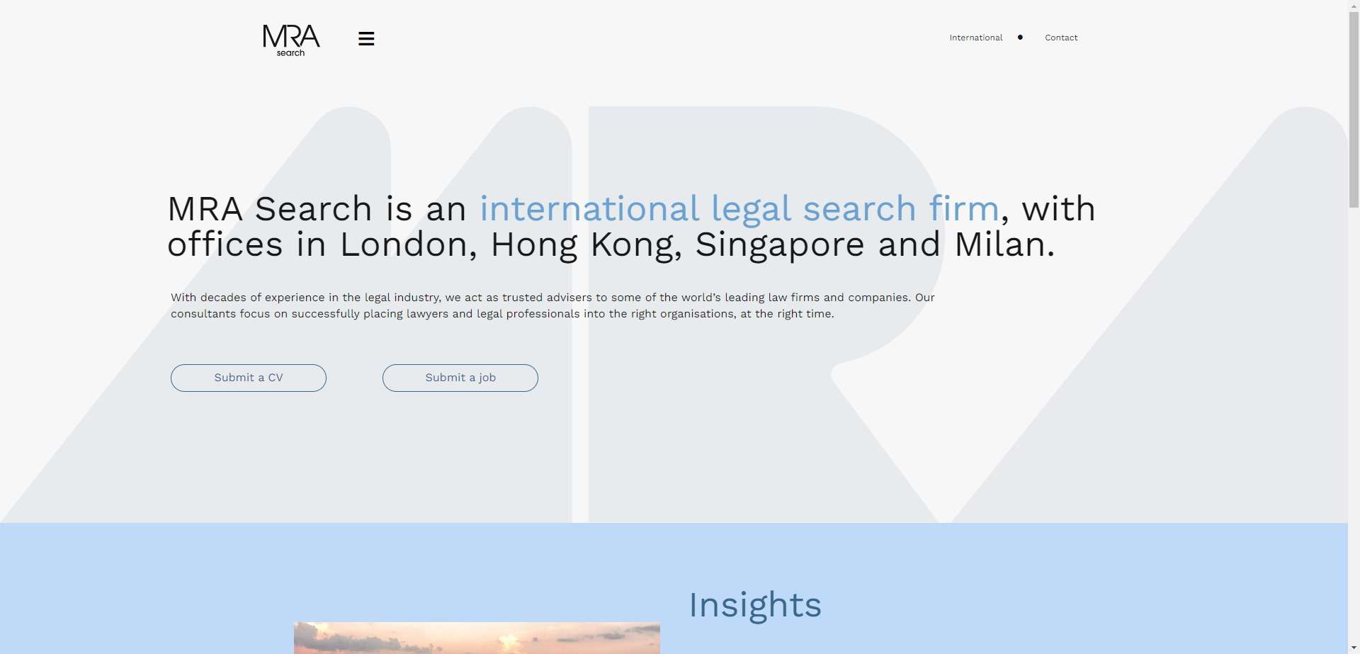 MRA Search - WordPress Design and Development